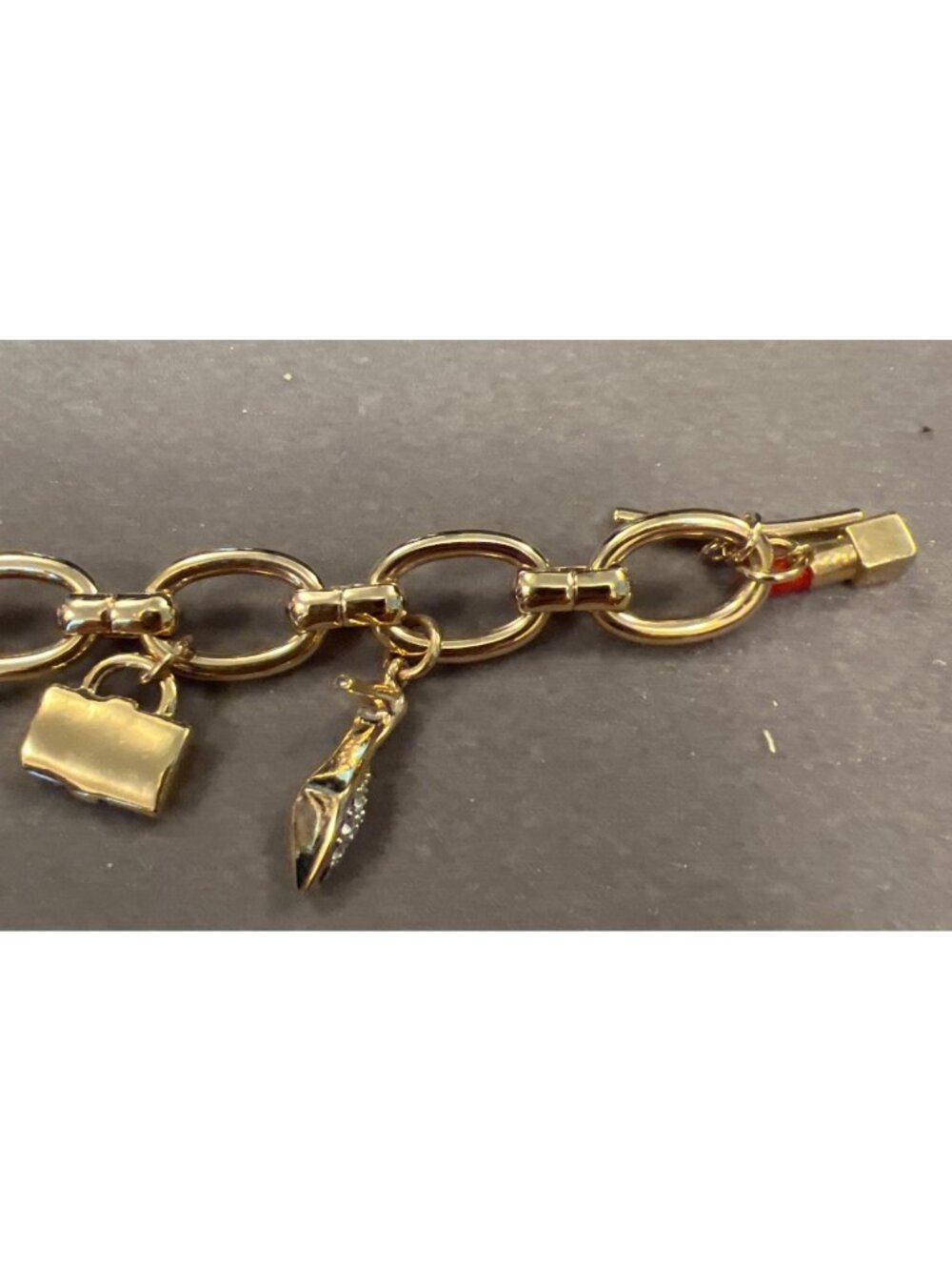 Harrods London Shop Till You Drop Charm Bracelet never worn in original box - Picture 4 of 7